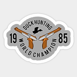 World Champion Hunter Sticker